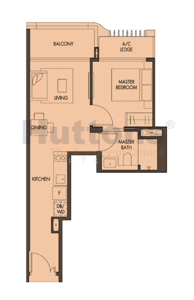 The Tre Ver, 64 Potong Pasir Avenue 1, 1 Bedroom, 495 sqft, Condominium For Rent, by Chris Lim, 25303578 - PropertyGuru.com.sg