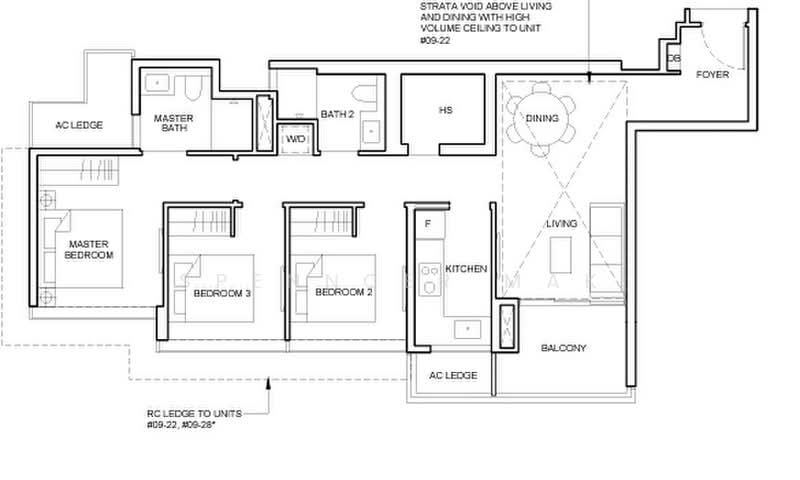 Forett at Bukit Timah, 32B Toh Tuck Road, 3 Bedrooms, 980 sqft, Condominium For Rent, by Spenncer Mak, 25303798 - PropertyGuru.com.sg