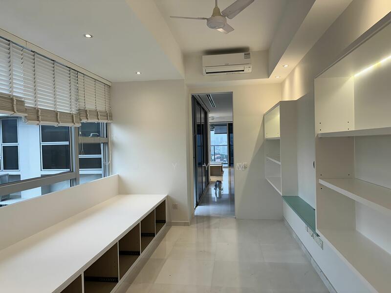 Family area leading to Three bedrooms