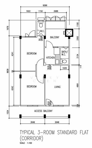 61 Circuit Road, 61 Circuit Road, 2 Bedrooms, 656 sqft, HDB Flat For Rent, by Vicky Chen, 25309184 - PropertyGuru.com.sg