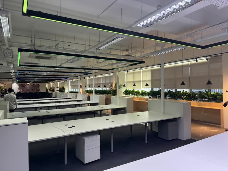 Fitted office with workstations / rooms / furniture auditorium opposite mrt, , 10,300 sqft, Light Industrial (B1) For Rent, by Leow Kok Wee, 25309224 - CommercialGuru.com.sg