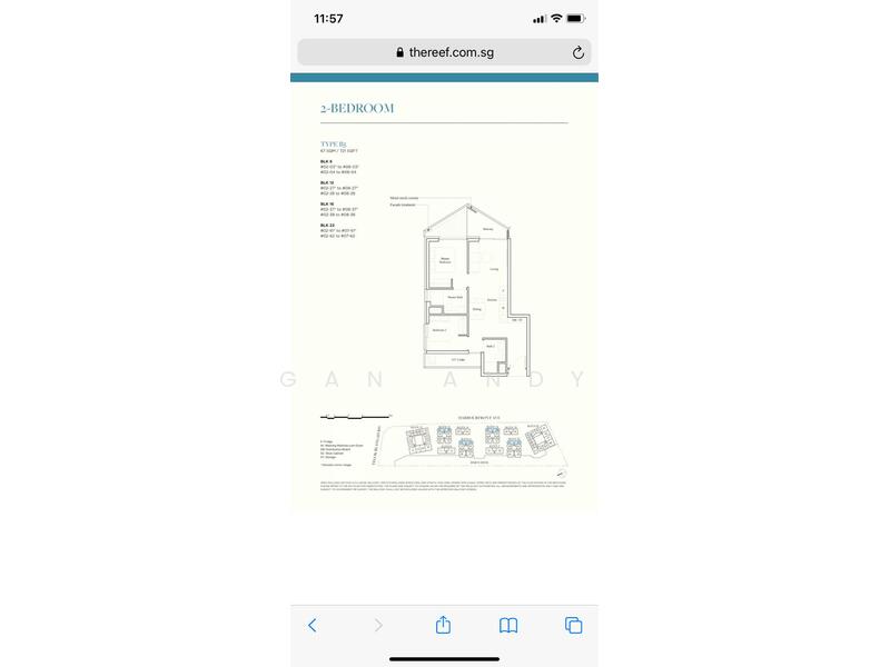 The Reef at King's Dock, 16 Harbourfront Avenue, 2 Bedrooms, 721 sqft, Condominium For Rent, by Gan Andy, 25309243 - PropertyGuru.com.sg