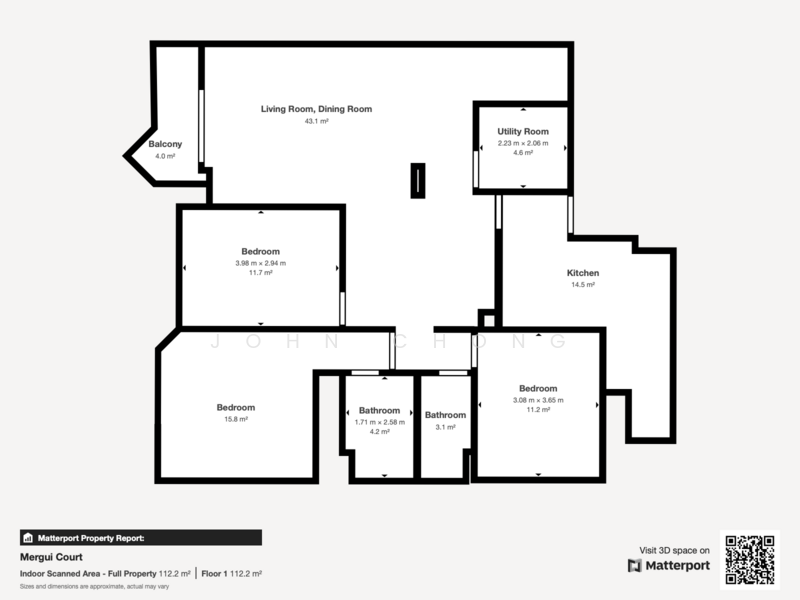 Mergui Mansions, 81 Mergui Road, 3 Bedrooms, 1,389 sqft, Apartment For Rent, by John Chong, 25310877 - PropertyGuru.com.sg