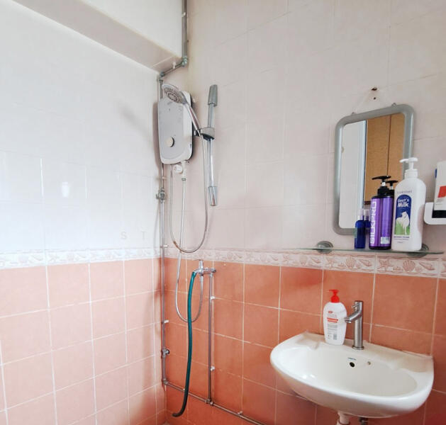 Common Bathroom which is clean and functional.