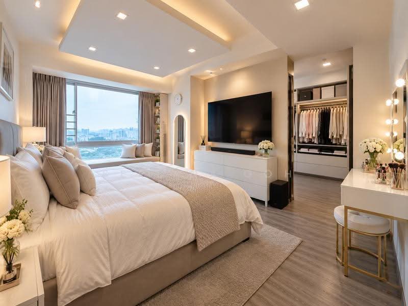 588D Ang Mo Kio Street 52, 588D Ang Mo Kio Street 52, Ang Mo Kio / Bishan / Thomson, 3 Bedrooms, 979 sqft, HDB Flat For Sale, by Serbina Goh, 25313519 - AI Master Bedroom - PropertyGuru.com.sg