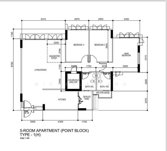 282C Sengkang East Avenue, 282C Sengkang East Avenue, Hougang / Punggol / Sengkang, 3 Bedrooms, 1,205 sqft, HDB Flat For Rent, by Michelle Tang, 25314671 - PropertyGuru.com.sg