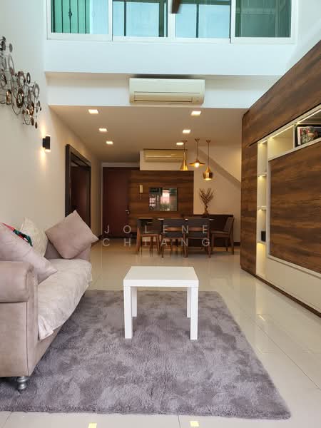 Seletar Springs Condominium, 106 Gerald Drive, 4 Bedrooms, 2,239 sqft, Condominium For Rent, by Jolene Chiang, 25317576 - Renovated and Cosy Living Room - PropertyGuru.com.sg