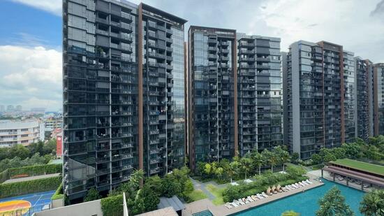 High Floor View from the balcony