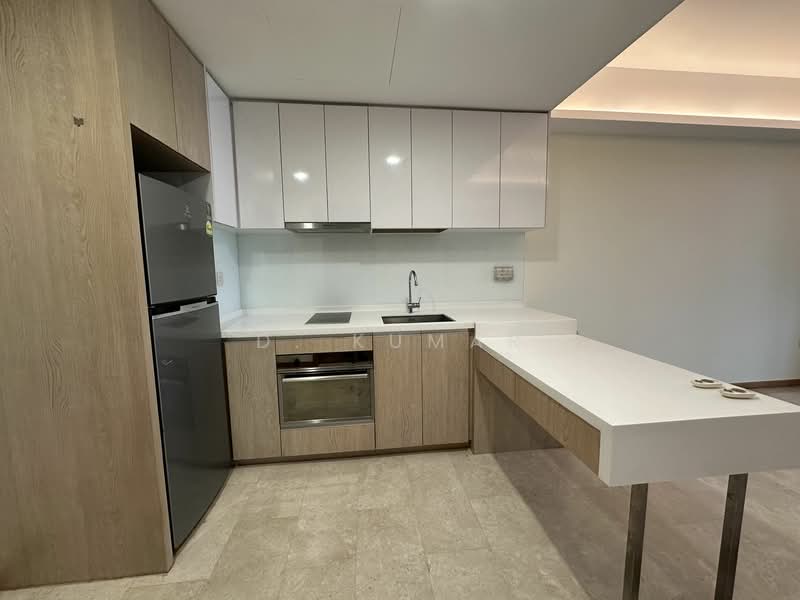 Watertown, 69 Punggol Central, 1 Bedroom, 527 sqft, Condominium For Rent, by D. Kumar, 25319259 - Fully fitted functional kitchen fitted with essential appliances - PropertyGuru.com.sg