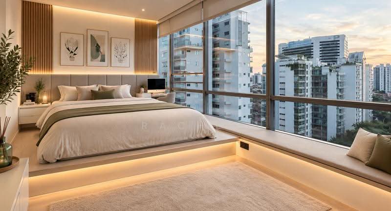 Moda, 42 East Coast Road, East Coast / Marine Parade, 2 Bedrooms, 969 sqft, Apartment For Sale, by Rachel Chen, 25319500 - Master Bedroom - PropertyGuru.com.sg