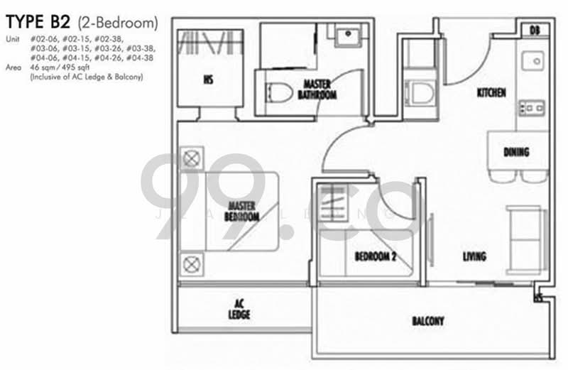 Casa Cambio, 9 Lim Tua Tow Road, 2 Bedrooms, 495 sqft, Condominium For Rent, by Jean Leong, 25320787 - PropertyGuru.com.sg
