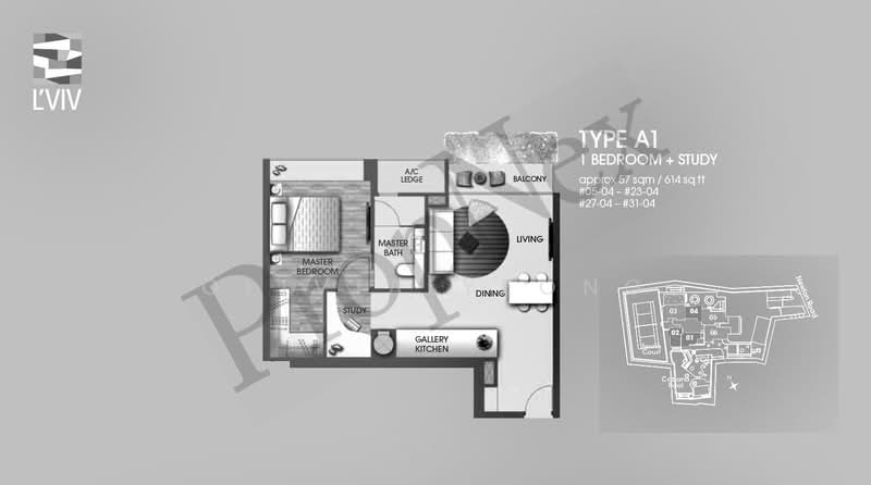 L'VIV, 23 Newton Road, 1 Bedroom, 614 sqft, Condominium For Rent, by Olivia Yeong, 25322610 - PropertyGuru.com.sg