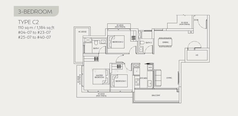 J'den, 2 Jurong East Central 1, Boon Lay / Jurong / Tuas, 3 Bedrooms, 1,184 sqft, Condominium For Sale, by Gweneth Ong 王美銮, 25322961 - PropertyGuru.com.sg