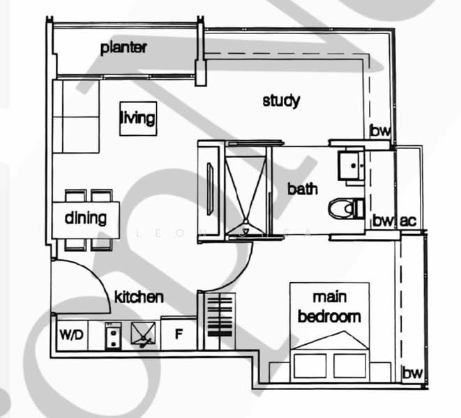 Alexis, 356 Alexandra Road, 2 Bedrooms, 506 sqft, Condominium For Rent, by Leon Chea, 25323338 - PropertyGuru.com.sg