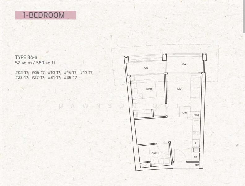 One Pearl Bank, 1 Pearl Bank, 1 Bedroom, 560 sqft, Condominium For Sale, by Dawnson Gui, 25323588 - PropertyGuru.com.sg