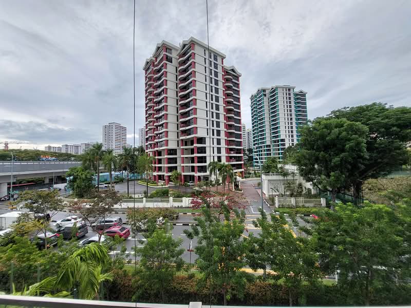 Urban Vista, 16 Tanah Merah Kechil Link, 1 Bedroom, 441 sqft, Condominium For Rent, by Colin Tan, 25330014 - Urban Vista (View from Balcony) - PropertyGuru.com.sg