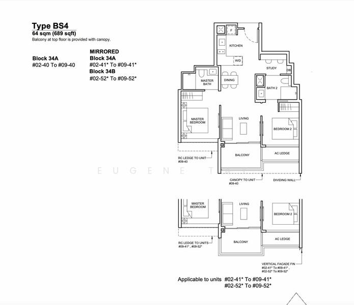 Forett at Bukit Timah, 34B Toh Tuck Road, 2 Bedrooms, 689 sqft, Condominium For Rent, by Eugene Tay, 25330645 - PropertyGuru.com.sg