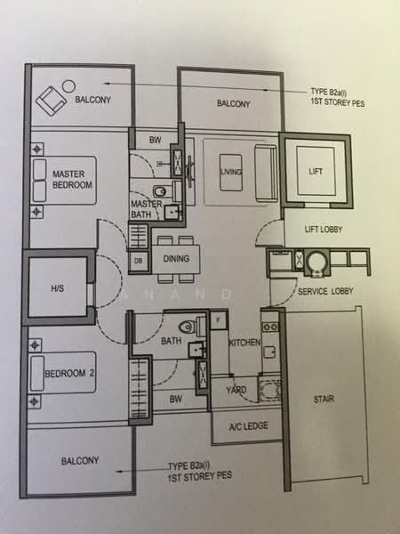 Holland Residences, 5 Taman Warna, 2 Bedrooms, 980 sqft, Condominium For Rent, by Anand Ganesan, 25333517 - PropertyGuru.com.sg