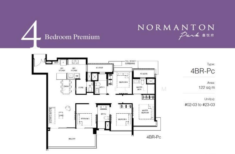 Normanton Park, 45 Normanton Park, 4 Bedrooms, 1,313 sqft, Condominium For Sale, by Gabriel Lim, 25333887 - PropertyGuru.com.sg