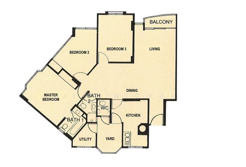 West Bay Condo, 60 West Coast Crescent, Buona Vista / West Coast / Clementi New Town, 3 Bedrooms, 1,281 sqft, Condominium For Rent, by Jessin Chua, 25336232 - PropertyGuru.com.sg