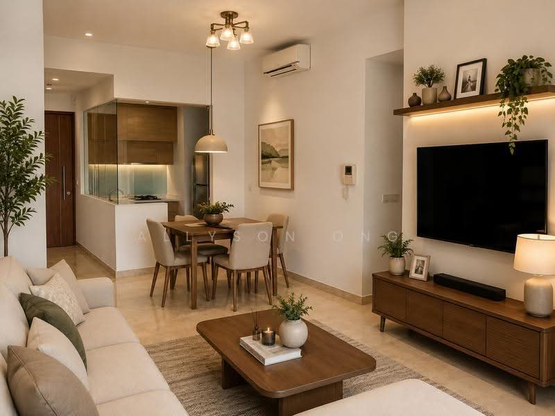 The Centrio, 53 Irrawaddy Road, Balestier / Toa Payoh, 3 Bedrooms, 1,206 sqft, Condominium For Rent, by Allyson Ong, 25336792 - Living Room - PropertyGuru.com.sg