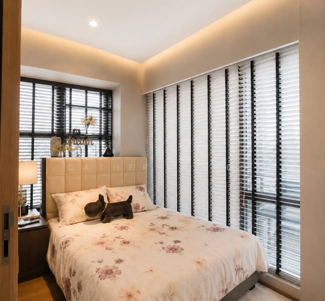 The Aristo, 23 Amber Road, 2 Bedrooms, 710 sqft, Apartment For Sale, by Catherine Yeo, 25337568 - Staged photo shows wallpaper change - PropertyGuru.com.sg