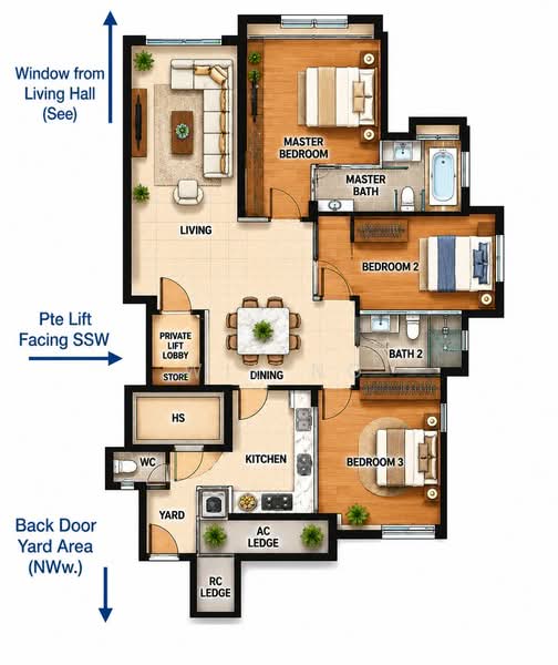 Gardenvista, 950 Dunearn Road, 3 Bedrooms, 1,109 sqft, Condominium For Sale, by Wil Ng, 25339806 - PropertyGuru.com.sg
