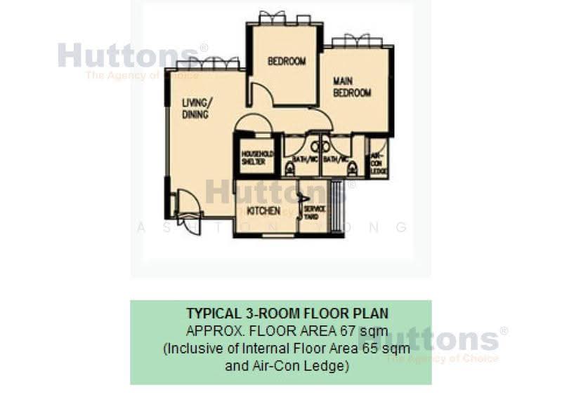 430C Fernvale Link, 430C Fernvale Link, Seletar / Yio Chu Kang, 2 Bedrooms, 721 sqft, HDB Flat For Rent, by Ashton Yong, 25341034 - PropertyGuru.com.sg