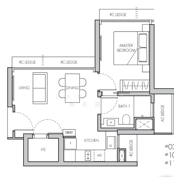 8@BT, 6 Bukit Timah Link, 1 Bedroom, 517 sqft, Condominium For Sale, by Sean Kok 郭兆南, 25346423 - PropertyGuru.com.sg