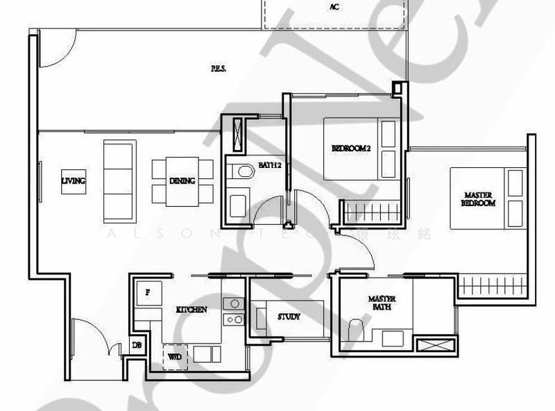 Bartley Ridge, 30 Mount Vernon Road, 2 Bedrooms, 947 sqft, Condominium For Sale, by Alson Teo, 25346733 - PropertyGuru.com.sg