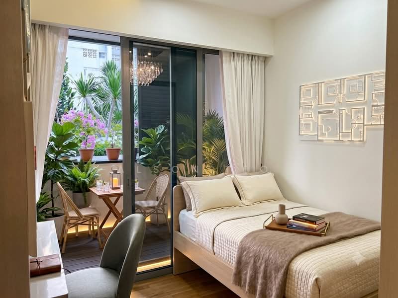 Bartley Ridge, 30 Mount Vernon Road, 2 Bedrooms, 947 sqft, Condominium For Sale, by Alson Teo, 25346733 - Virtually Staged- Common Bedroom - PropertyGuru.com.sg