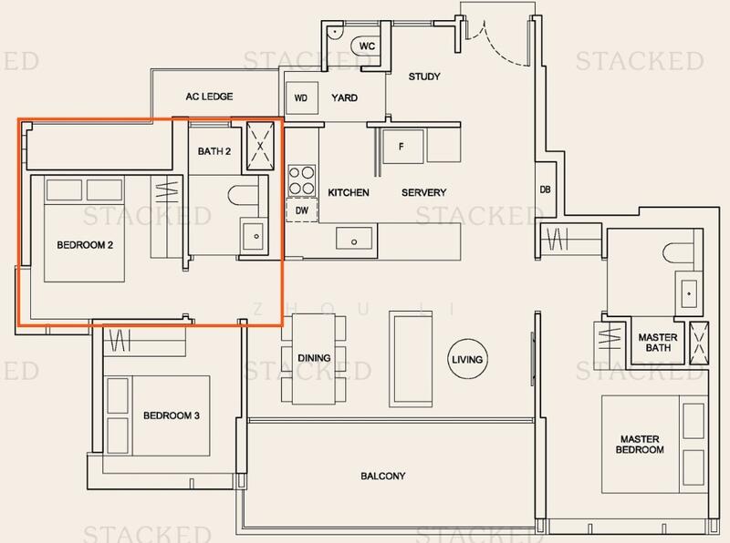 Hyll on Holland, 93 Holland Road, Room Rental, 200 sqft, Condominium For Rent, by Zhou Li, 25346874 - PropertyGuru.com.sg