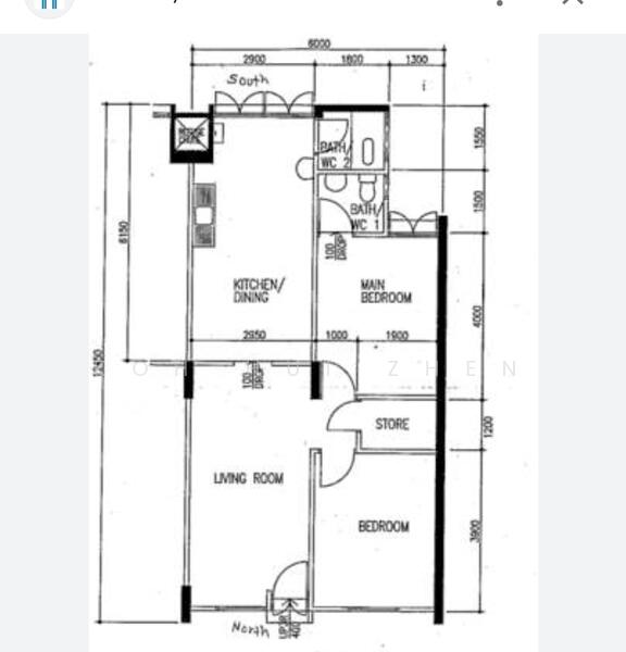 466 Ang Mo Kio Avenue 10, 466 Ang Mo Kio Avenue 10, Ang Mo Kio / Bishan / Thomson, 2 Bedrooms, 720 sqft, HDB Flat For Rent, by Koh Hui Zhen, 25349344 - PropertyGuru.com.sg