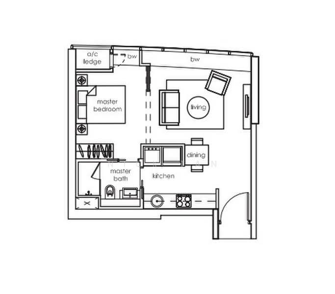 One Shenton, 1 Shenton Way, 1 Bedroom, 538 sqft, Condominium For Sale, by Nick Tan, 25352544 - PropertyGuru.com.sg