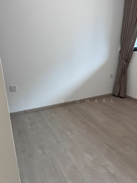 One-North Eden, 10 Slim Barracks Rise, 2 Bedrooms, 786 sqft, Condominium For Rent, by Chia Michael, 25354373 - Bedroom  2 bed measurement view - PropertyGuru.com.sg