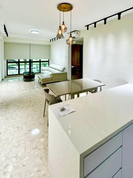Simei Green Condominium, 5 Simei Street 4, Pasir Ris / Tampines, 4 Bedrooms, 1,249 sqft, Condominium For Rent, by Aaron Liong, 25357995 - Living Room - PropertyGuru.com.sg