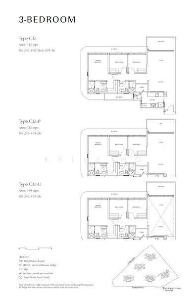 Chuan Park, 240 Lorong Chuan, Hougang / Punggol / Sengkang, 3 Bedrooms, 1,206 sqft, Condominium For Sale, by Kelly Ho, 25361163 - PropertyGuru.com.sg
