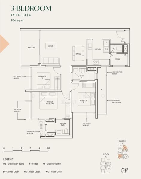 The Avenir, 8 River Valley Close, 3 Bedrooms, 1,141 sqft, Condominium For Rent, by David Hao, 25361355 - PropertyGuru.com.sg