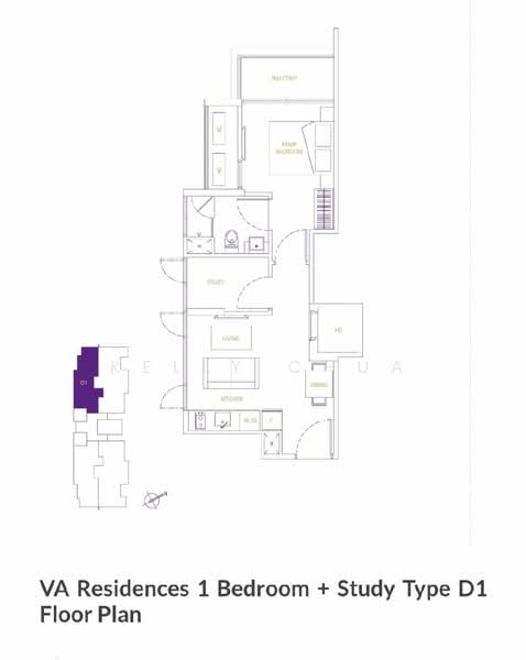 VA Residences, 9 Boon Teck Road, 1 Bedroom, 506 sqft, Condominium For Rent, by Kelly Chua, 25361457 - PropertyGuru.com.sg