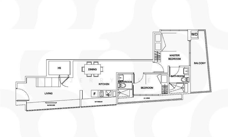 Harbour Suites @ Kampong Bahru, 522 KAMPONG BAHRU ROAD, Harbourfront / Telok Blangah, 2 Bedrooms, 753 sqft, Condominium For Rent, by Jerry Lee, 25363974 - PropertyGuru.com.sg