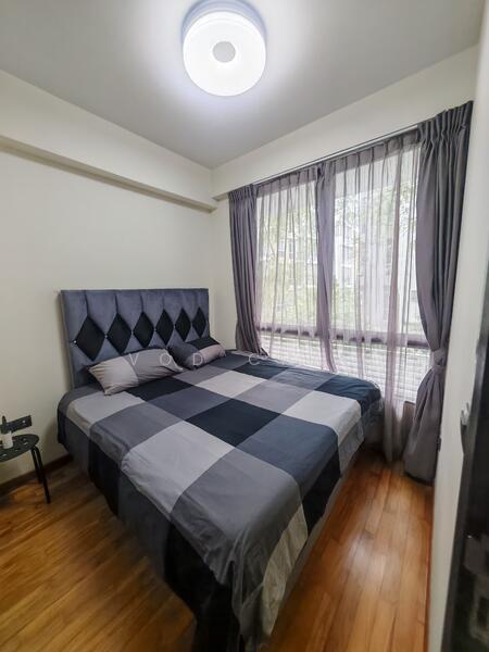 Queen sized bed