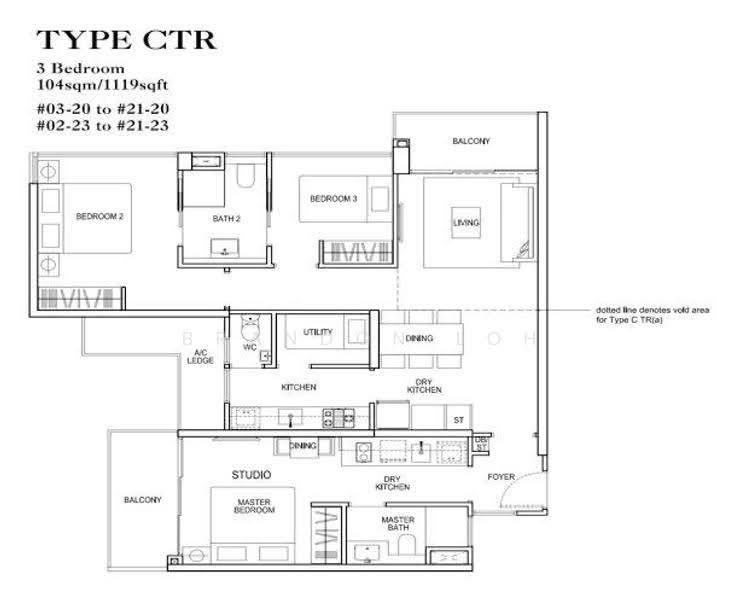 RiverTrees Residences, 29 Fernvale Close, Seletar / Yio Chu Kang, 2 Bedrooms, 850 sqft, Condominium For Rent, by Brandon Loh, 25364799 - PropertyGuru.com.sg