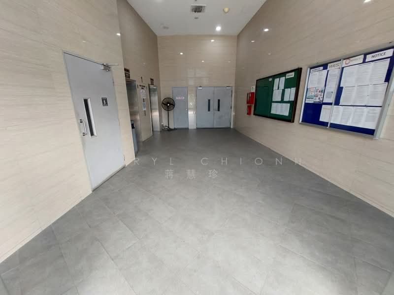 West Connect Building, 10 Buroh Street, 1,733 sqft, Factory / Workshop (B2) For Rent, by Sheryl Chionh 蒋慧珍, 25364868 - West Connect (Passenger Lift Lobby) - CommercialGuru.com.sg