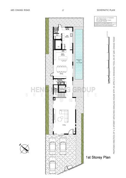 CHANGI ROAD, Freehold Detached for Sale, 3 Storeys + Attic, Pool