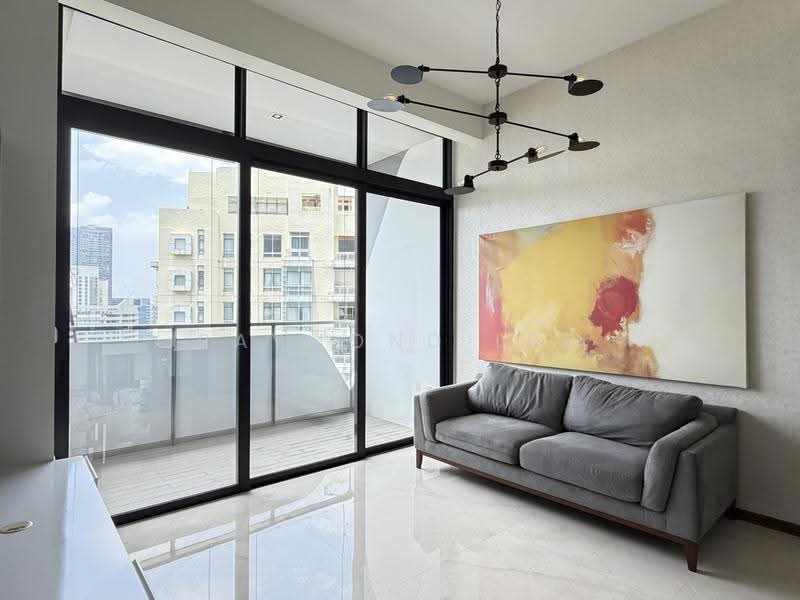 The Scotts Tower, 38 Scotts Road, Orchard / River Valley, 2 Bedrooms, 807 sqft, Condominium For Rent, by Raymond Ler, 25368782 - Living Room - PropertyGuru.com.sg