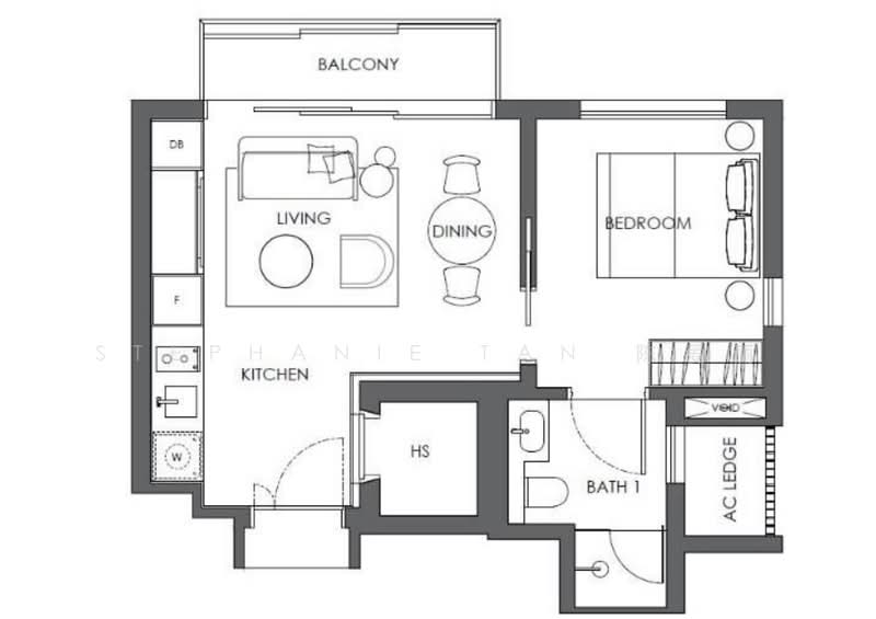 10 Evelyn, 10 Evelyn Road, 1 Bedroom, 495 sqft, Condominium For Rent, by Stephanie Tan 陈爱丽, 25369251 - PropertyGuru.com.sg