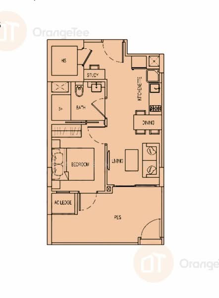 Parc Rosewood, 77 Rosewood Drive, 1 Bedroom, 517 sqft, Condominium For Rent, by Karen Tan, 25369719 - PropertyGuru.com.sg
