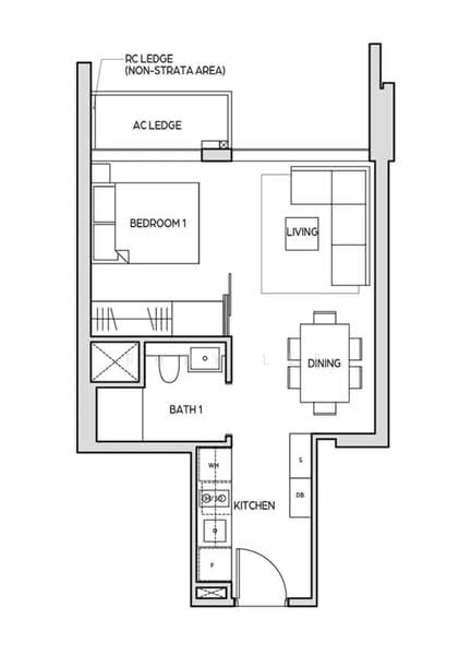 Midtown Bay, 120 Beach Road, 1 Bedroom, 409 sqft, Condominium For Rent, by Ruby Lee, 25370133 - PropertyGuru.com.sg