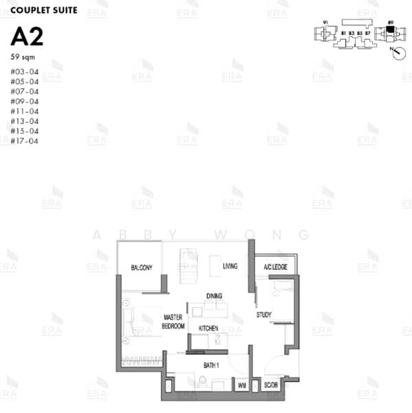 Marine Blue, 95 Marine Parade Road, 2 Bedrooms, 635 sqft, Condominium For Rent, by Abby Wong, 25371180 - PropertyGuru.com.sg
