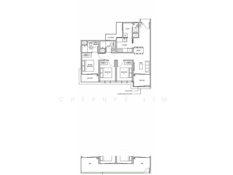 Dairy Farm Residences, 8 Dairy Farm Lane, 3 Bedrooms, 1,130 sqft, Condominium For Rent, by Chernys Lim, 25372794 - PropertyGuru.com.sg
